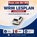 Lesplan WRM categorie B vooruit vakparkeren